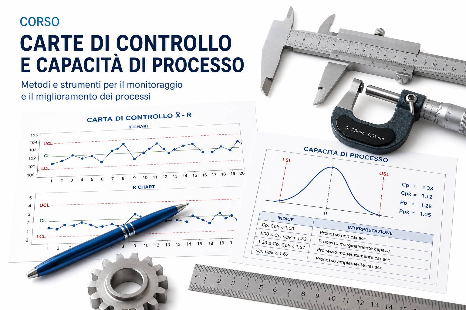 Corso Carte di Controllo e Capacita dii Processo